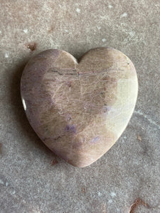 Jade purple & pink heart 11