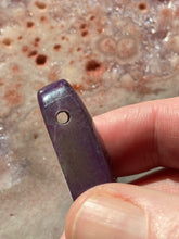 Load image into Gallery viewer, Sugilite pendant drilled 5