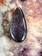 Load image into Gallery viewer, sugilite pendant drilled 2