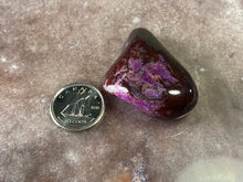 Load image into Gallery viewer, Sugilite tumble 63 - with bustamite