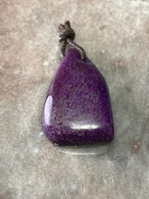 Load image into Gallery viewer, Sugilite pendant drilled 6