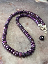 Load image into Gallery viewer, Sugilite strand necklace 6
