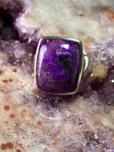 Load image into Gallery viewer, Sugilite ring size 10