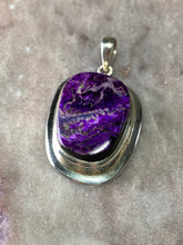Load image into Gallery viewer, Sugilite pendant 37