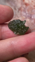 Load and play video in Gallery viewer, Moldavite 58 - 1.5 grams