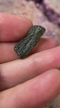 Load and play video in Gallery viewer, Moldavite 59 - 1.8 grams