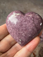 Load image into Gallery viewer, Lepidolite heart 2
