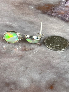 opal earrings