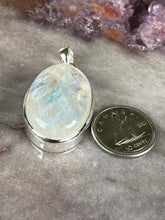 Load image into Gallery viewer, Rainbow moonstone pendant
