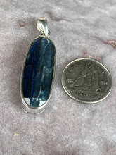 Load image into Gallery viewer, faceted kyanite pendant 3
