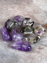 Load image into Gallery viewer, Tumbled smokey amethyst
