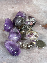 Load image into Gallery viewer, Tumbled smokey amethyst
