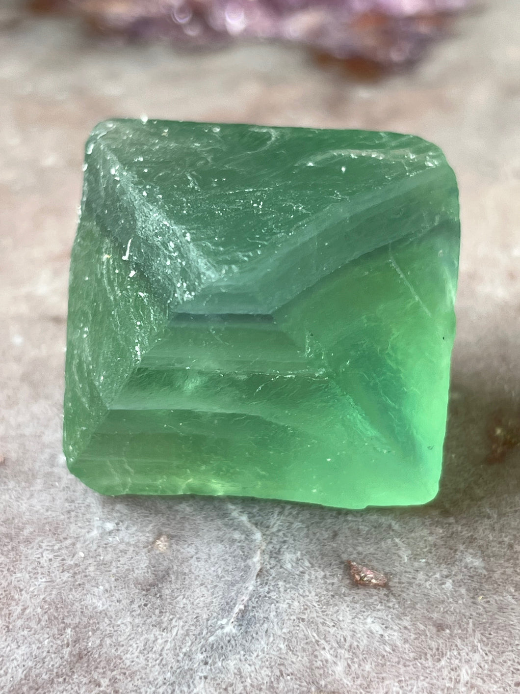 Fluorite Ocatahedron 2