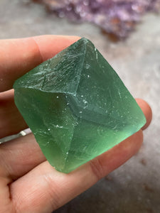 Fluorite Ocatahedron 2