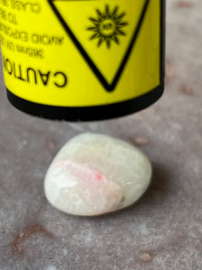 Tugtupite 17 tumbled