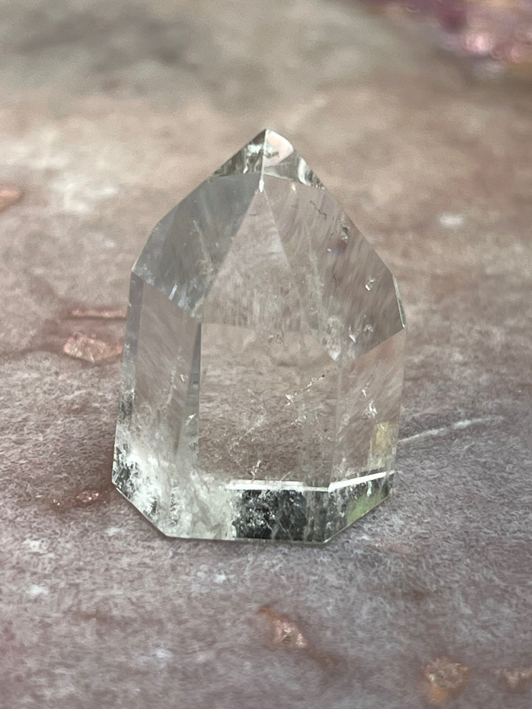 Rose gold tyndall quartz 4