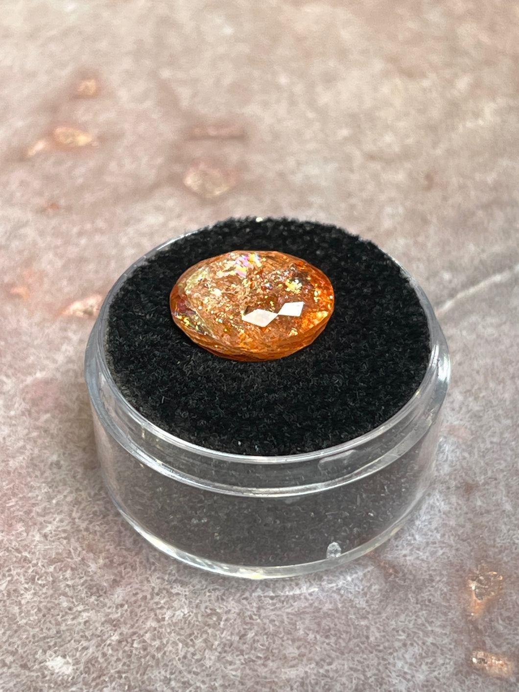 sunstone faceted 2