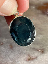 Load image into Gallery viewer, Blue green fluorite pendant 4
