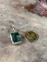Load image into Gallery viewer, Blue green fluorite pendant 5
