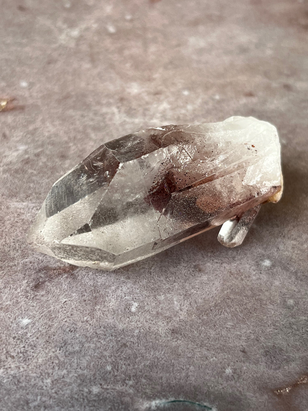 Hematite phantom quartz 2