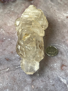 Smokey elestial quartz