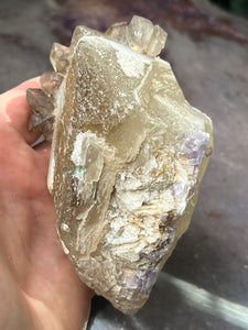 Smokey elestial quartz 3