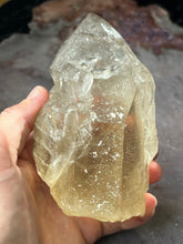 Load image into Gallery viewer, Smokey elestial with Citrine core
