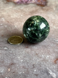 Seraphinite sphere