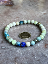 Load image into Gallery viewer, afghanite hackmanite bracelet
