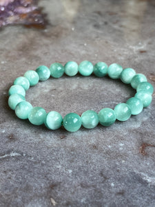 Aragonite bracelet