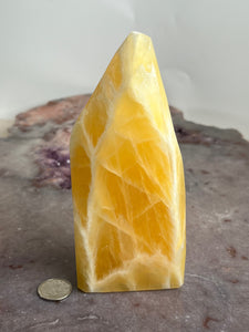 Honey comb calcite