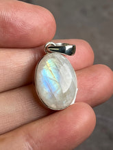 Load image into Gallery viewer, Rainbow Moonstone pendant 2
