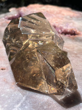 Load image into Gallery viewer, Lemurian smokey timeline portal with rutile 17 T17
