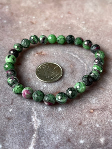 Ruby in Zoisite bracelet