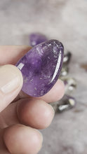 Load and play video in Gallery viewer, Tumbled smokey amethyst
