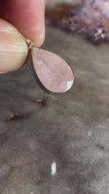 Load and play video in Gallery viewer, Morganite pendant 2
