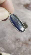Load and play video in Gallery viewer, faceted kyanite pendant 3
