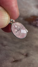 Load and play video in Gallery viewer, Morganite pendant
