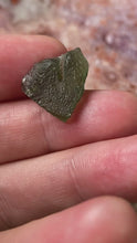 Load and play video in Gallery viewer, Moldavite 67 - 1.3 grams
