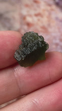 Load and play video in Gallery viewer, Moldavite 56 - 1.4 grams

