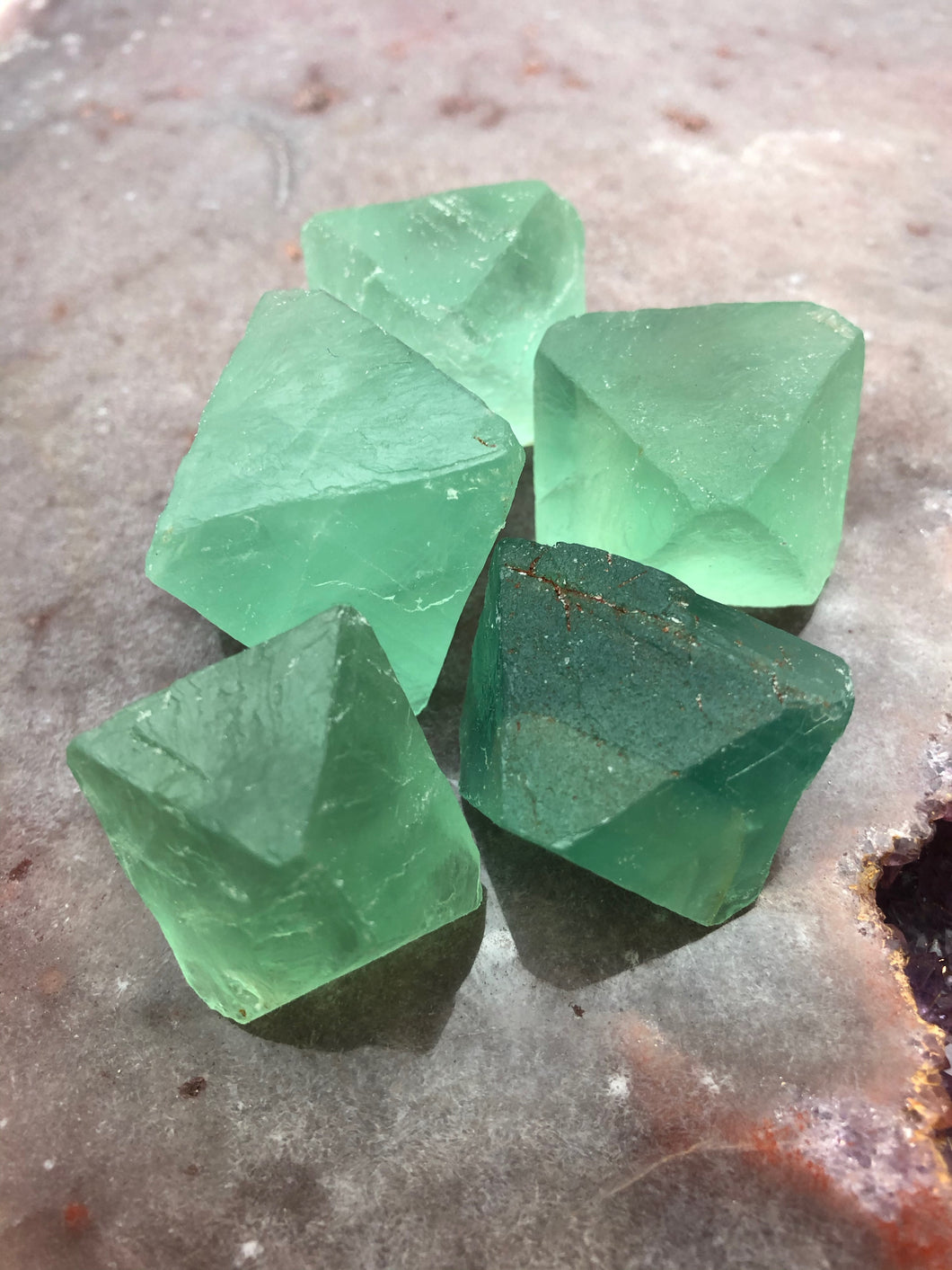 Fluorite crystal
