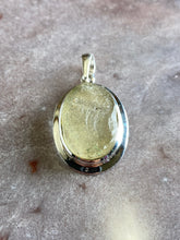 Load image into Gallery viewer, Libyan desert glass pendant 12
