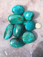 Load image into Gallery viewer, Chrysocolla tumbled
