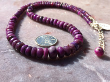 Load image into Gallery viewer, Sugilite strand necklace 5
