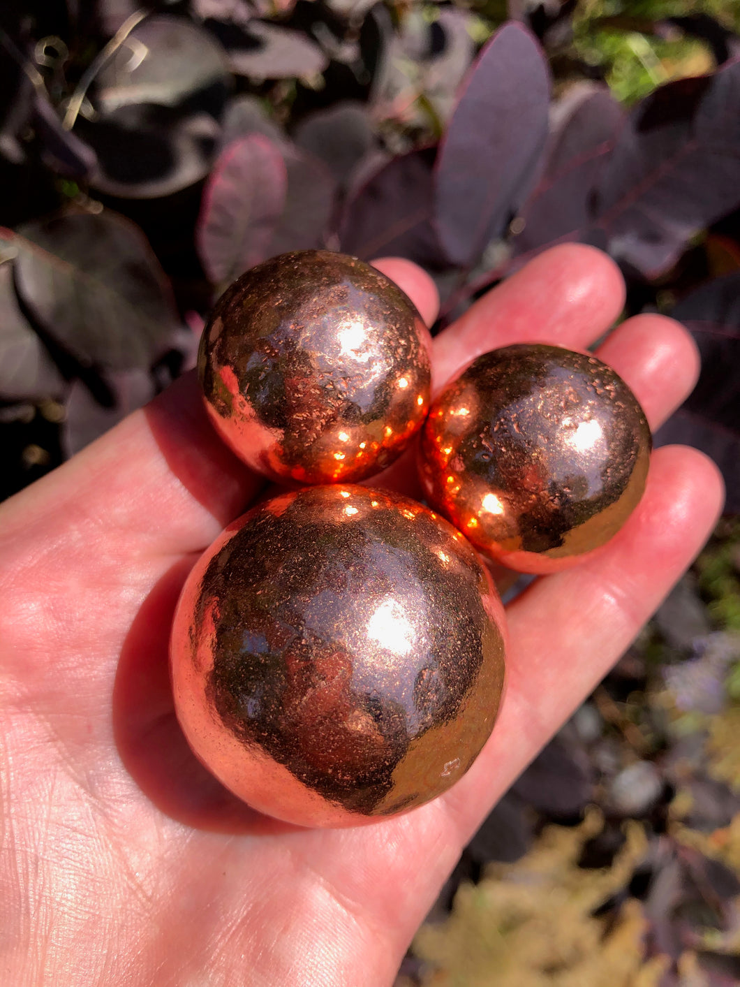 Copper sphere small