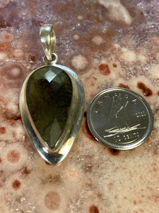 Moldavite pendant 67