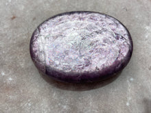 Load image into Gallery viewer, Gem lepidolite palmstone 4

