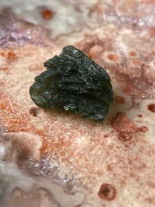 Moldavite 69 - 3.7 grams