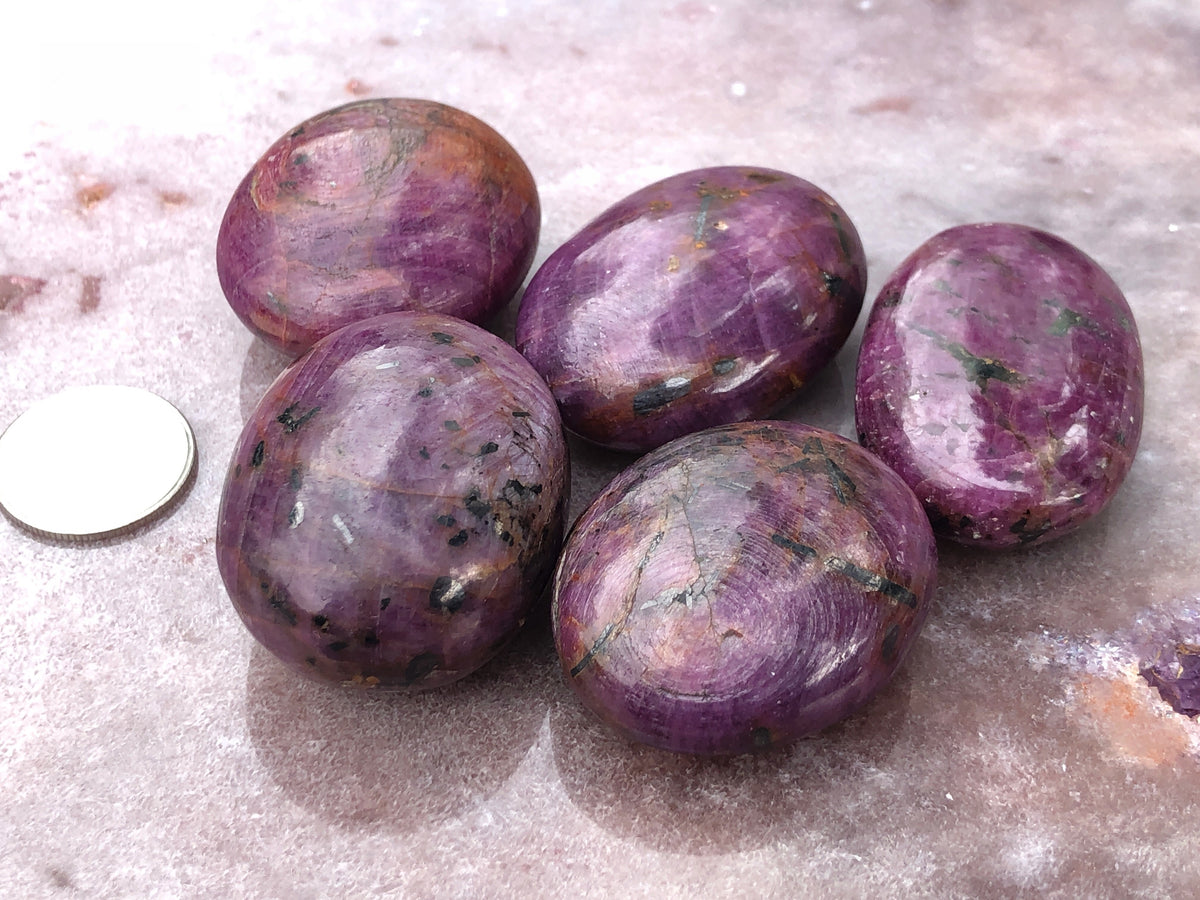 Ruby palm stones – Stone Haven Gems