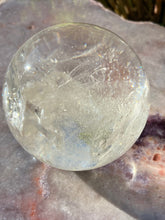 Load image into Gallery viewer, Lemurian crystal ball 3
